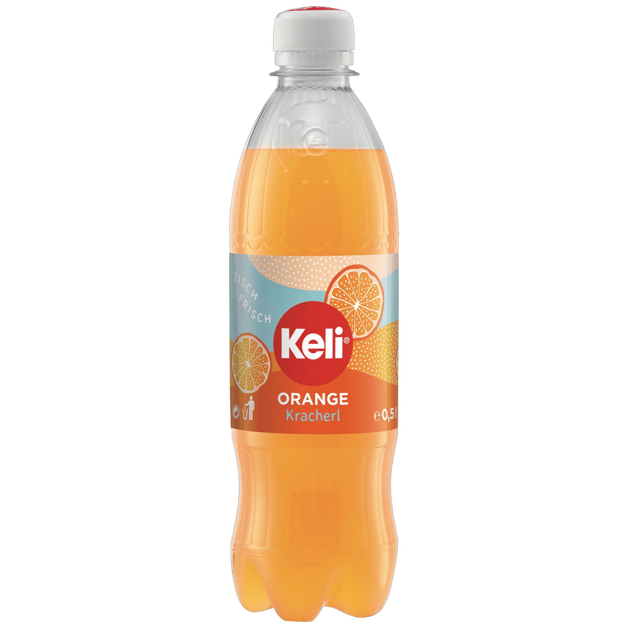 KELI PET 0,5l pomaranč
