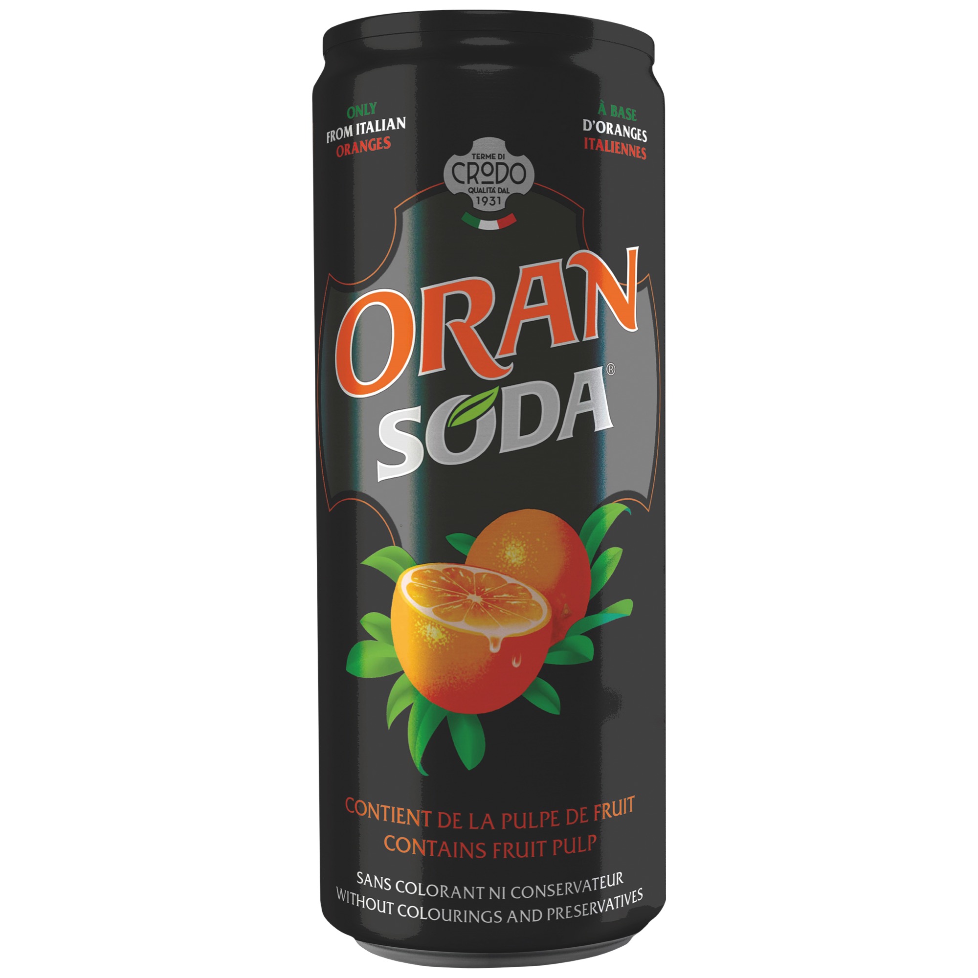 Orange Soda plechovka 0,33l