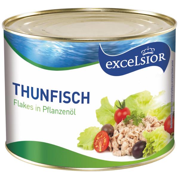 Tuniakové vločky v oleji 1,7kg