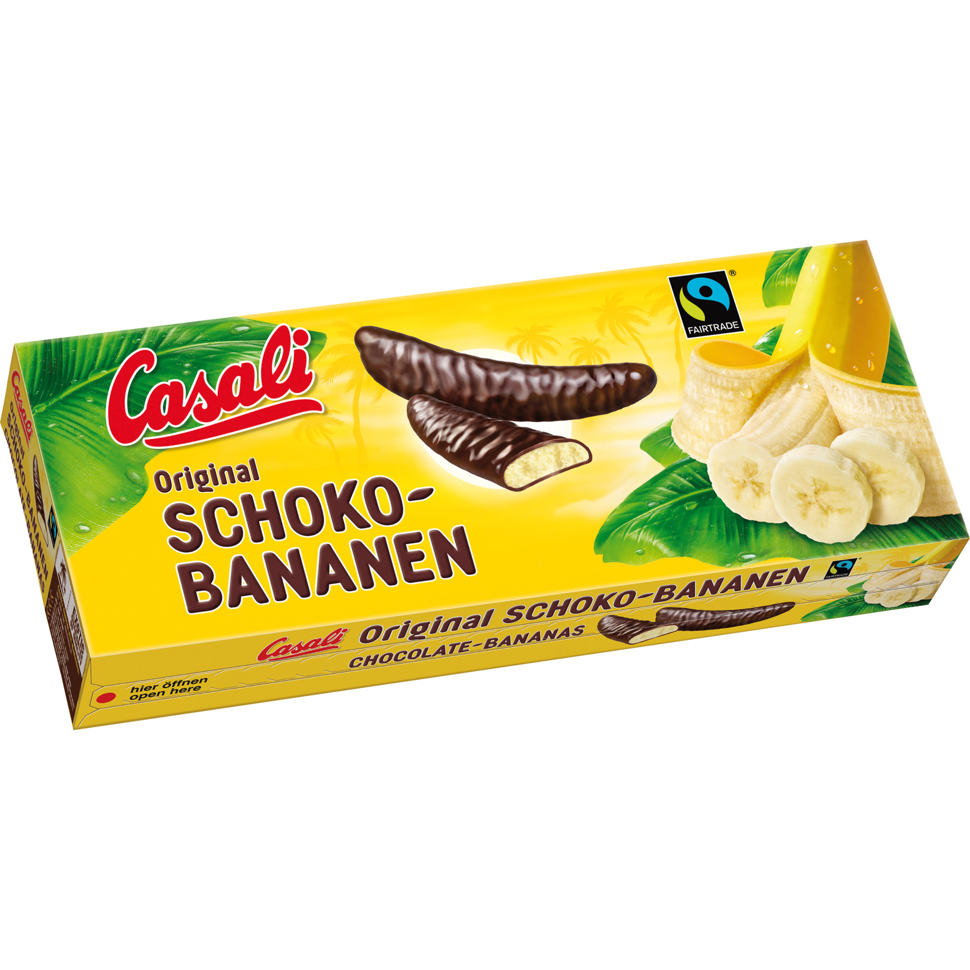 Casali čokol. banány 48ks 600g