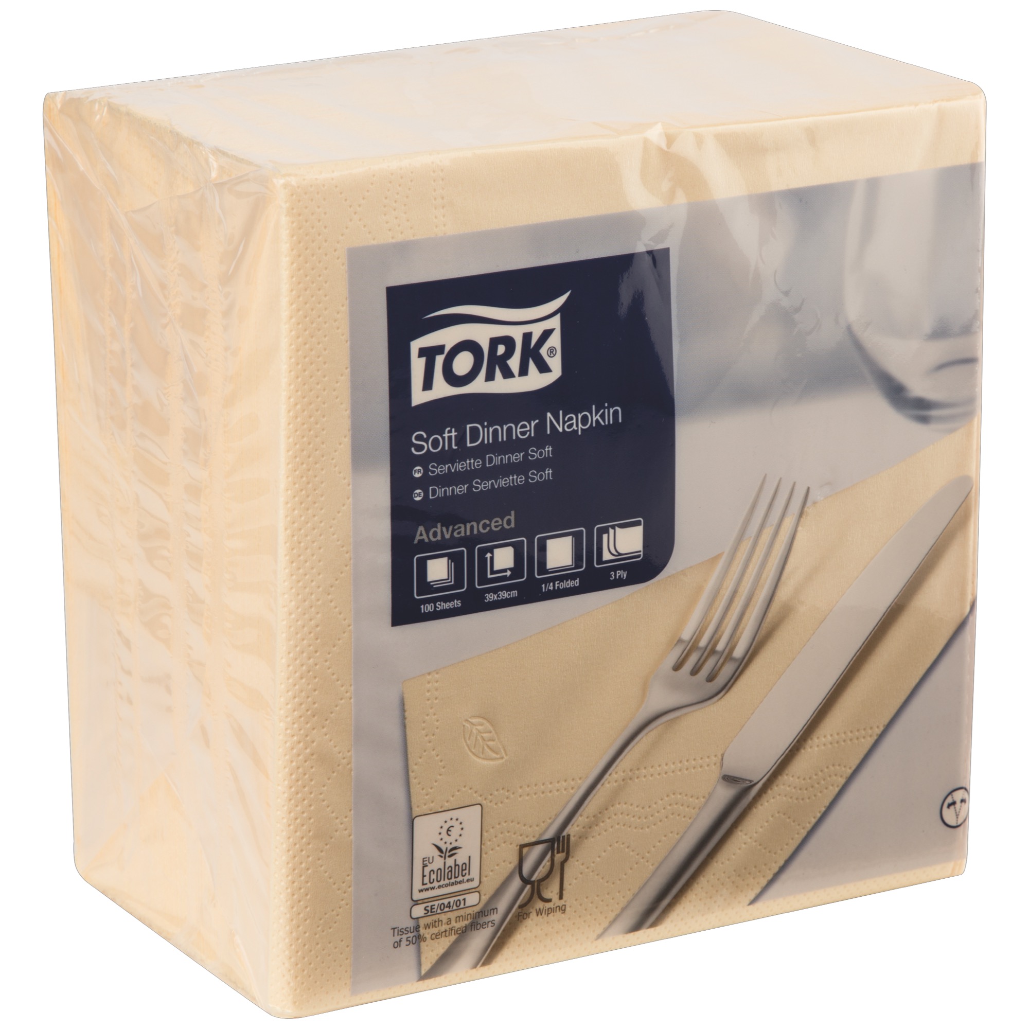 Tork Din. serv. 3vr. 1/4 39/100 pieskové