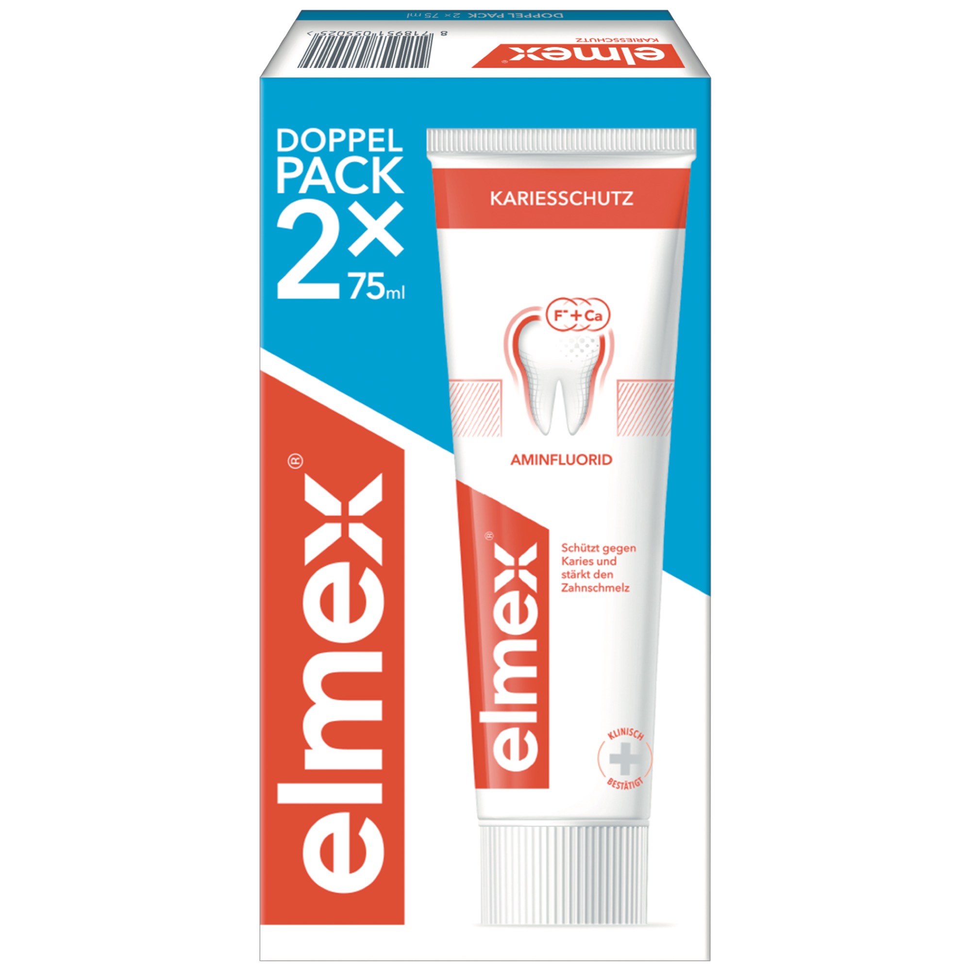 Elmex zub.pasta Kariesschutz Duo 2x75ml