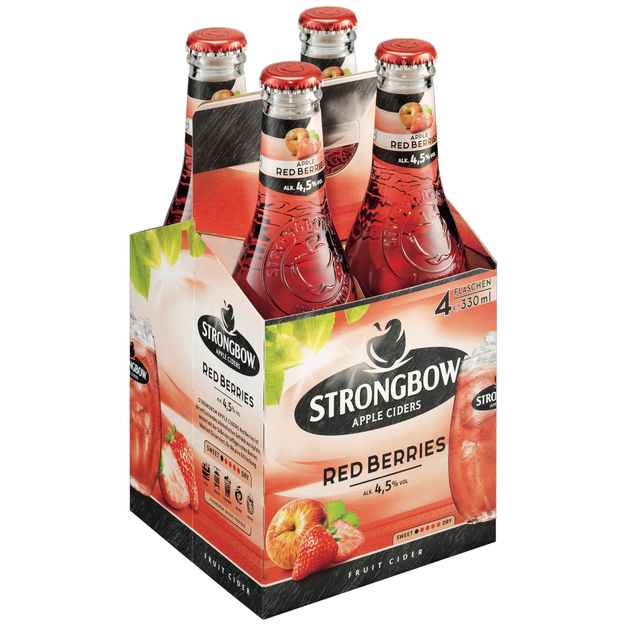 Strongbow EW 4x0,33l, Red Berries