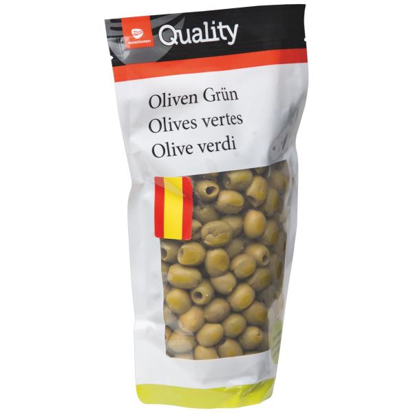 Quality olivy Hojiblanca zel.b.kôstky 500g