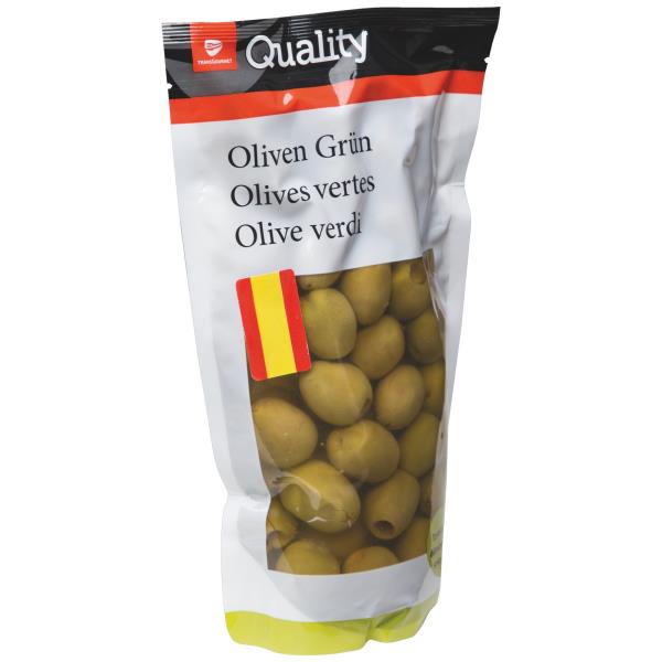 Quality olivy Gord. Reina zel.b.kôstky 500g