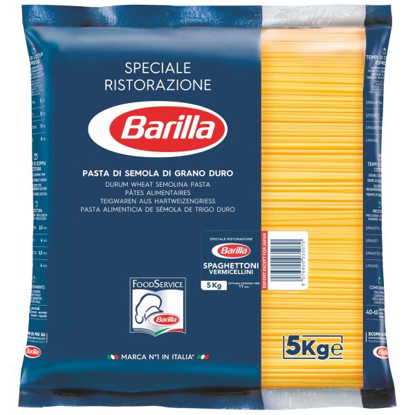 Barilla cestoviny 5kg, Spaghetti č.7