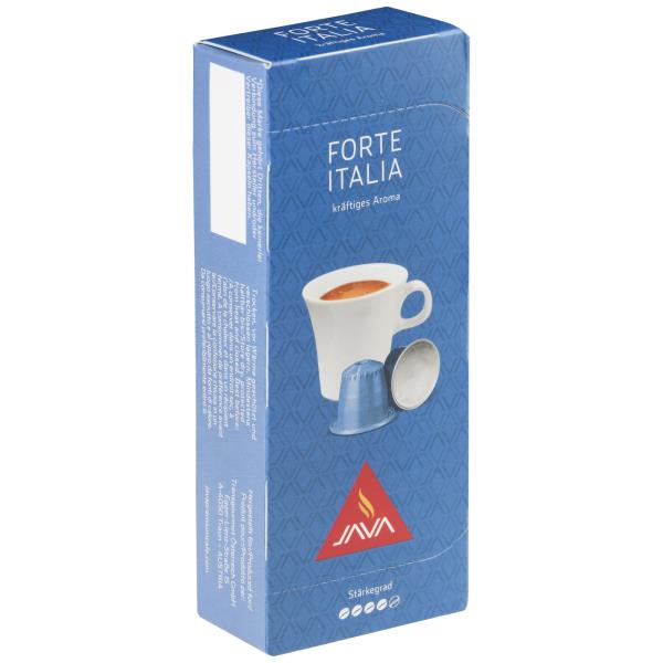 Java káva kapsle 10ks Forte Italia