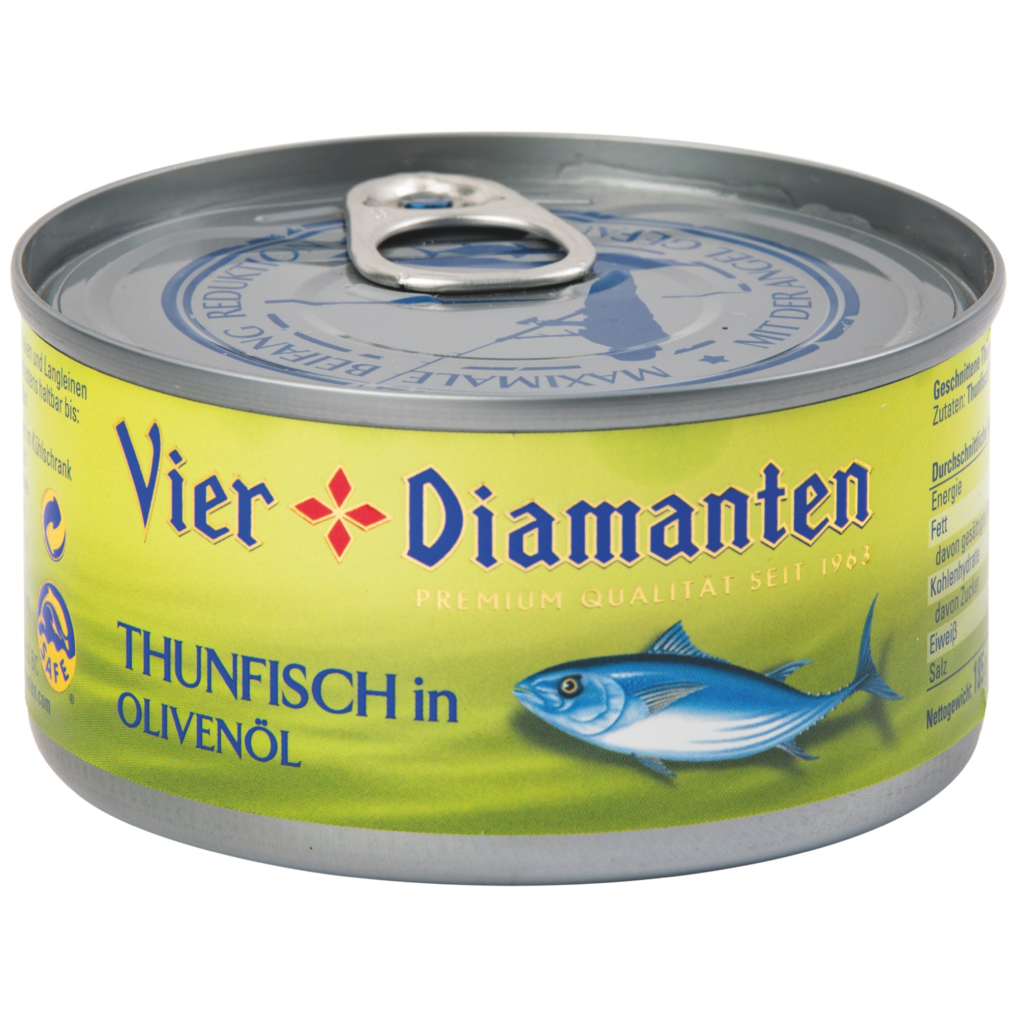 4 Diamant tuniak v oliv.oleji 185g