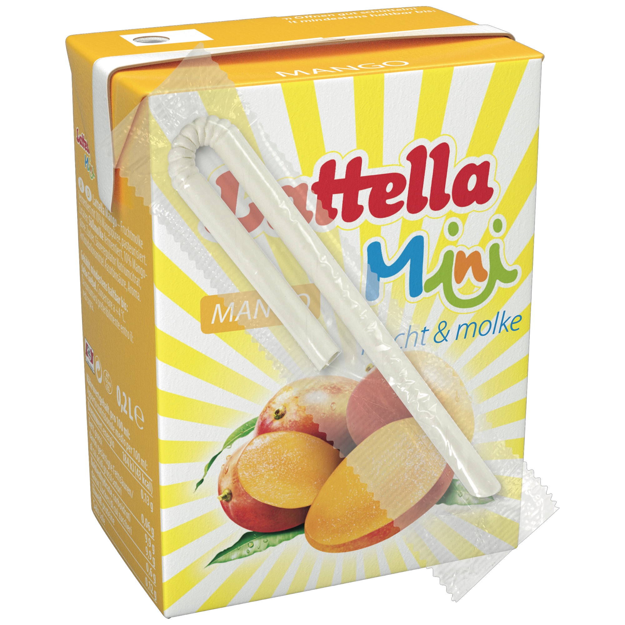 Lattella Mini 200ml mango