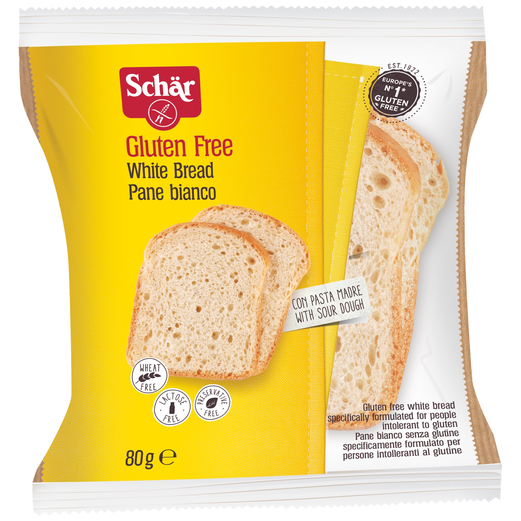 Dr.Schär Pan Bianco chlieb 80g