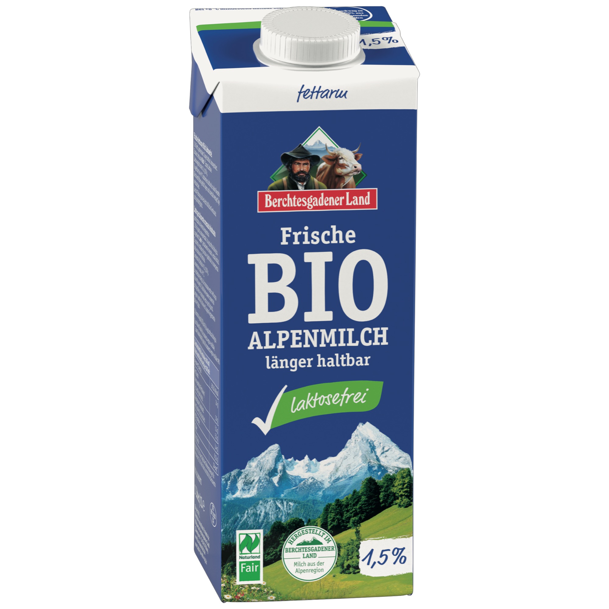 BGL Bio mlieko pln.bezlakt. ESL 1,5% 1l