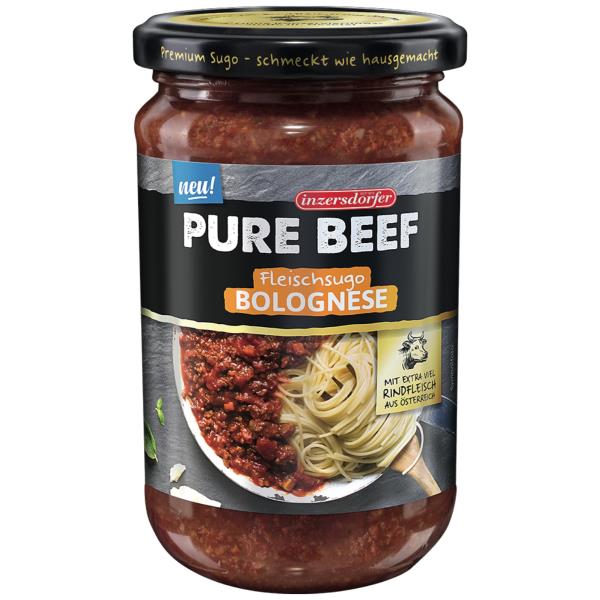 Inzers. Pure Beef Sugo 400g, Bolognese