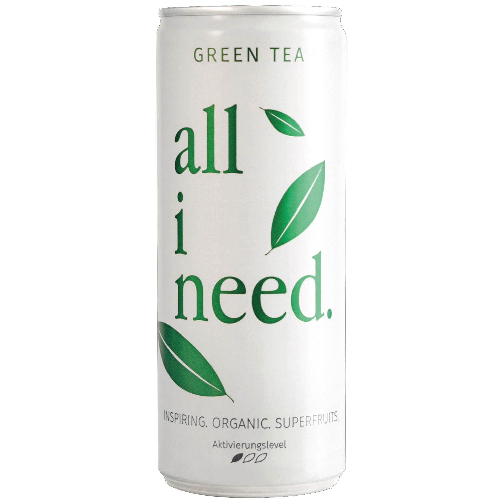 All i need Bio Green Tea plechovka 0,25l