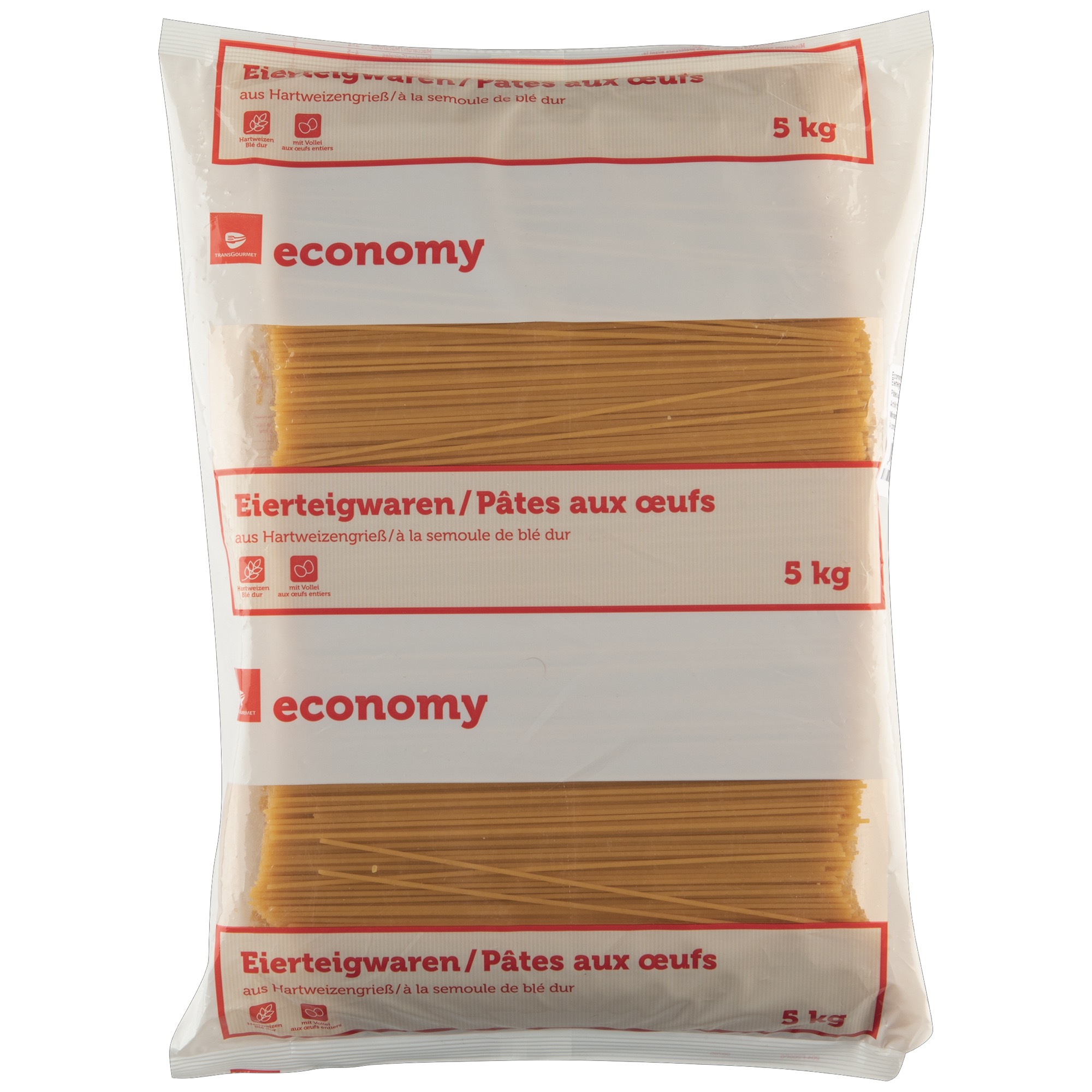 Economy Teigw. 2-Ei 5kg, Spaghetti