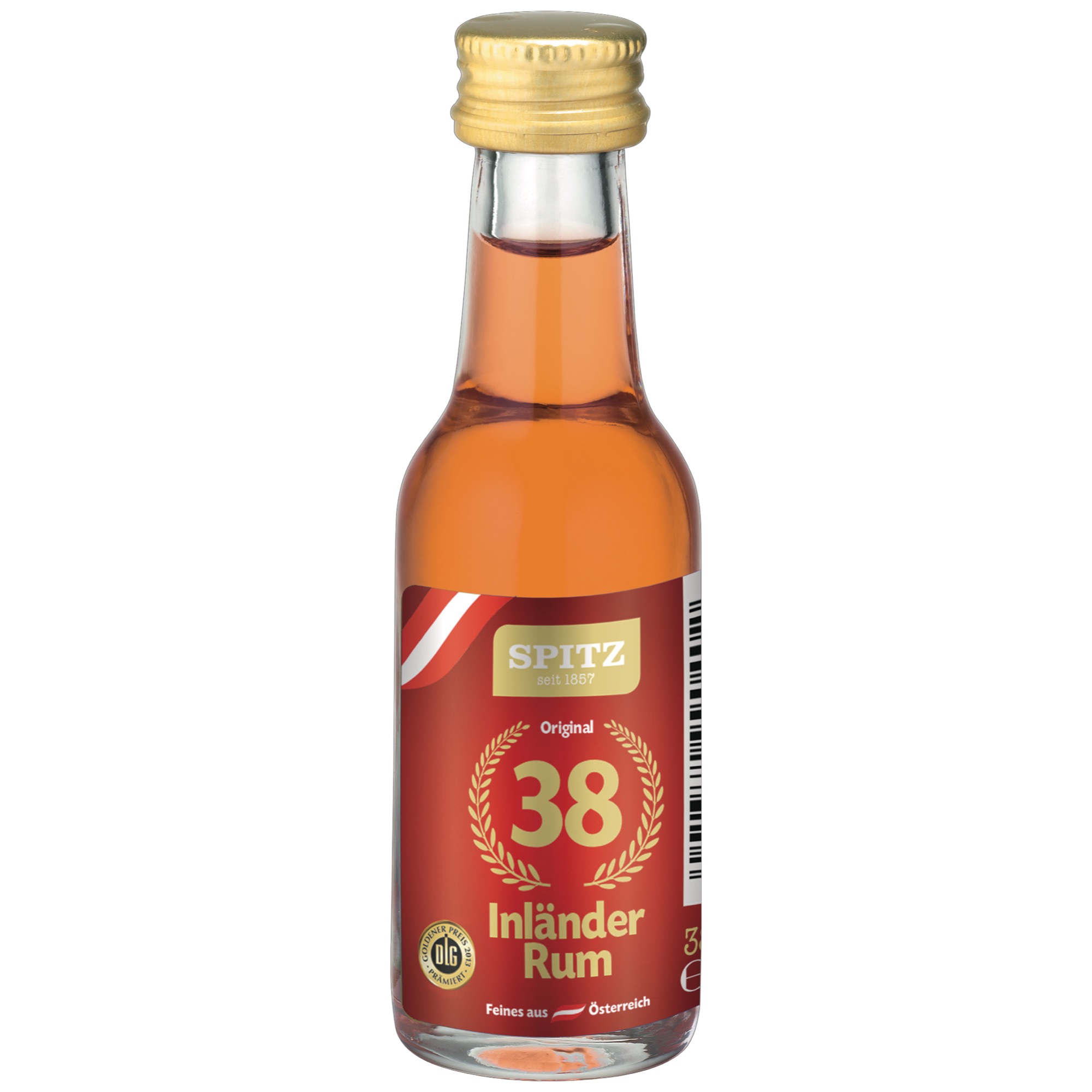 Spitz Inländer Rum 38% 0,02L