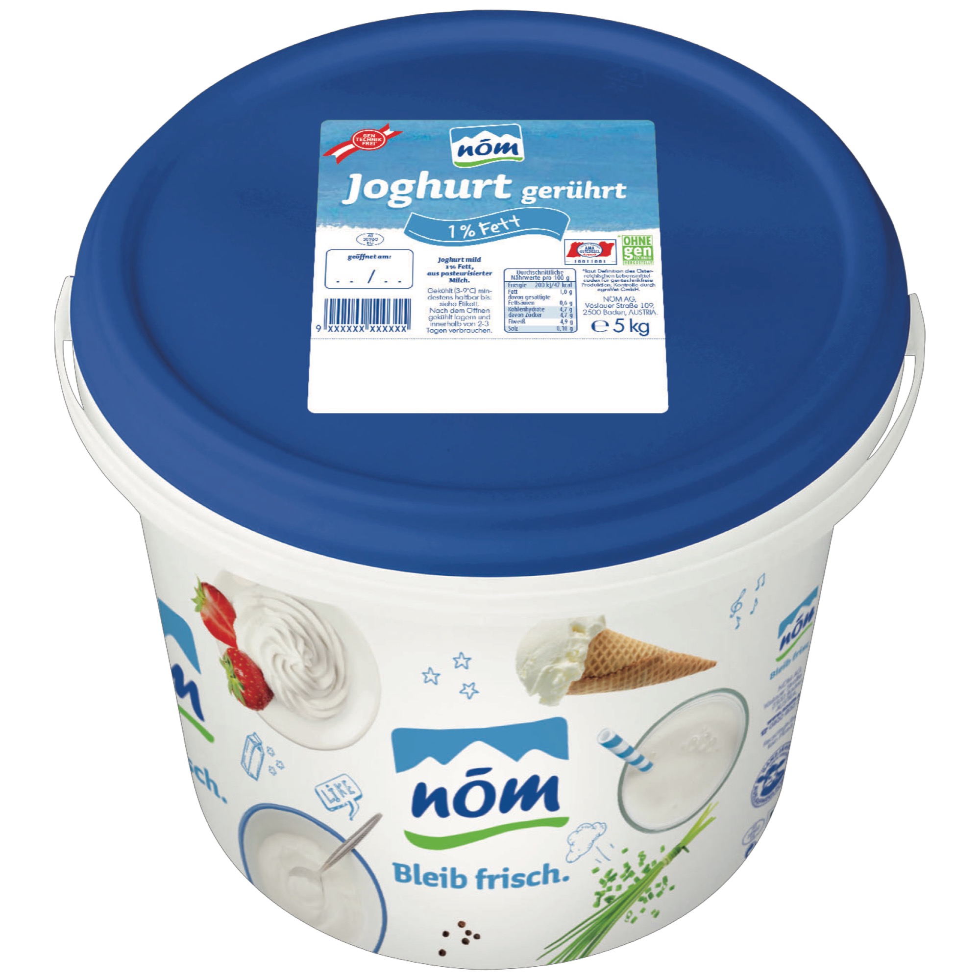 Nöm jogurt miešaný 1% 5 kg