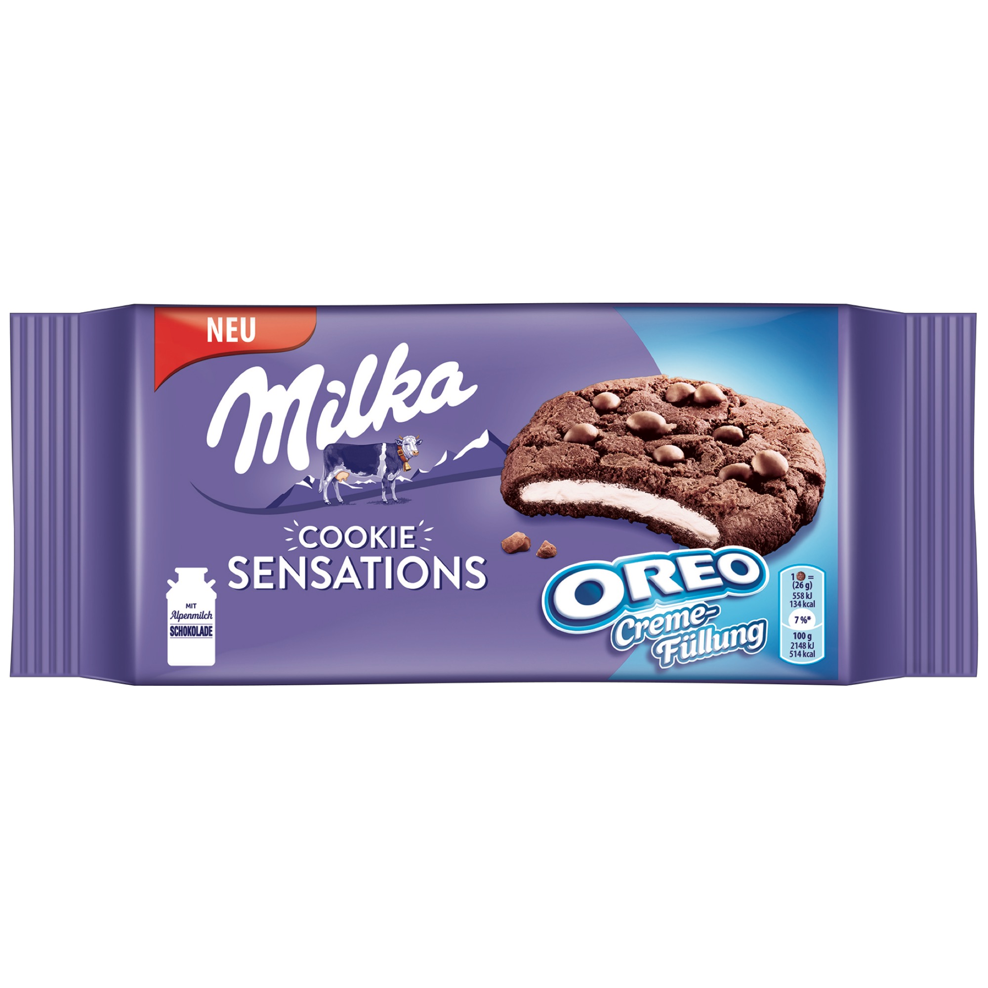 Milka Cookies Sensation 156g Oreo