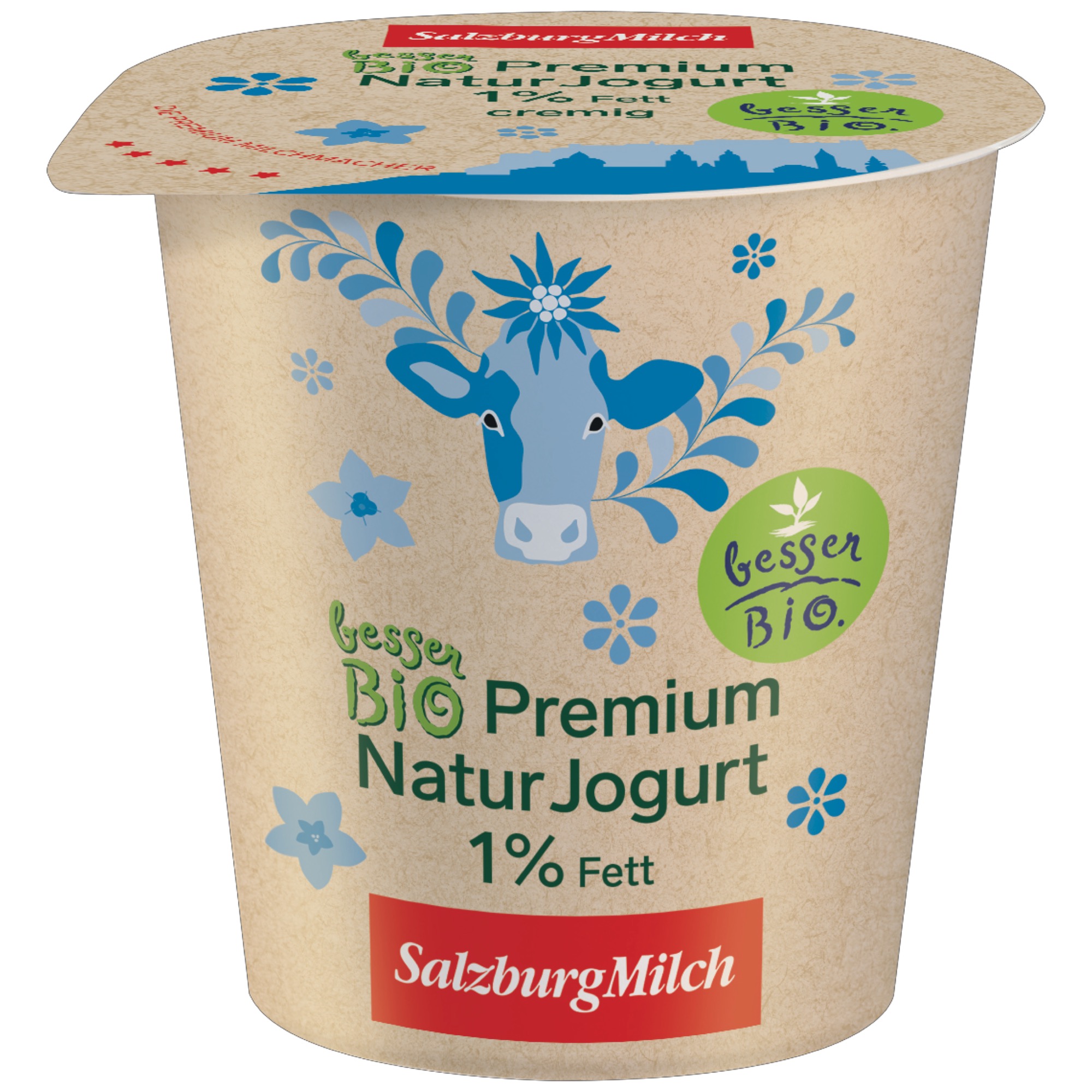 Besser Bio Natur jogurt 1% 150g