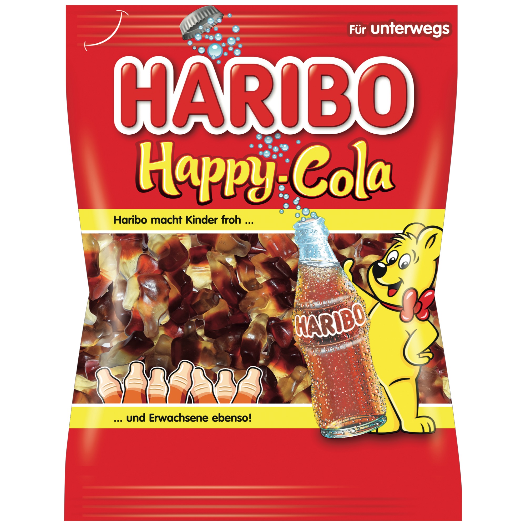 Haribo vrecko 100g Happy Cola