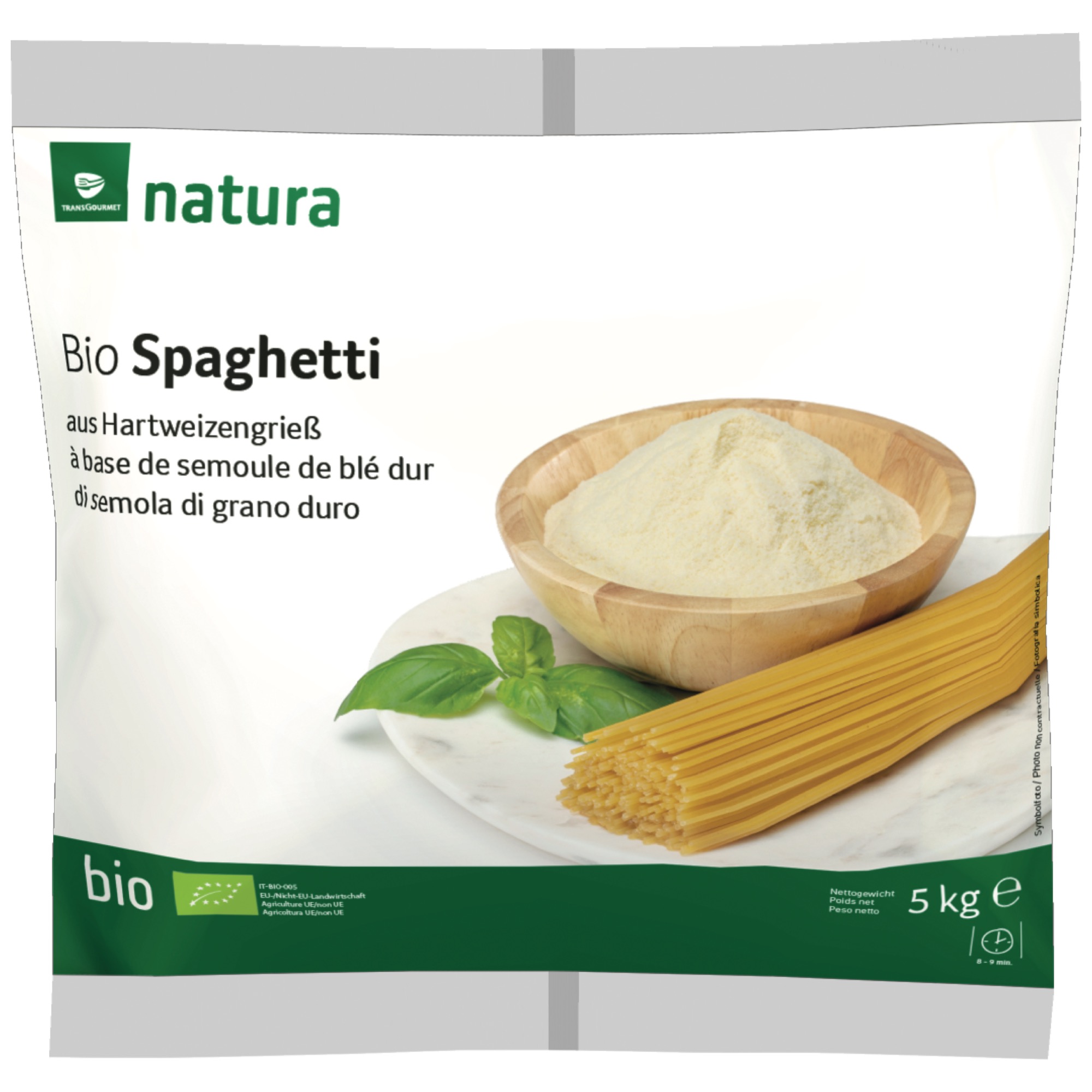 Natura Bio cestov. HWG 5kg špagety