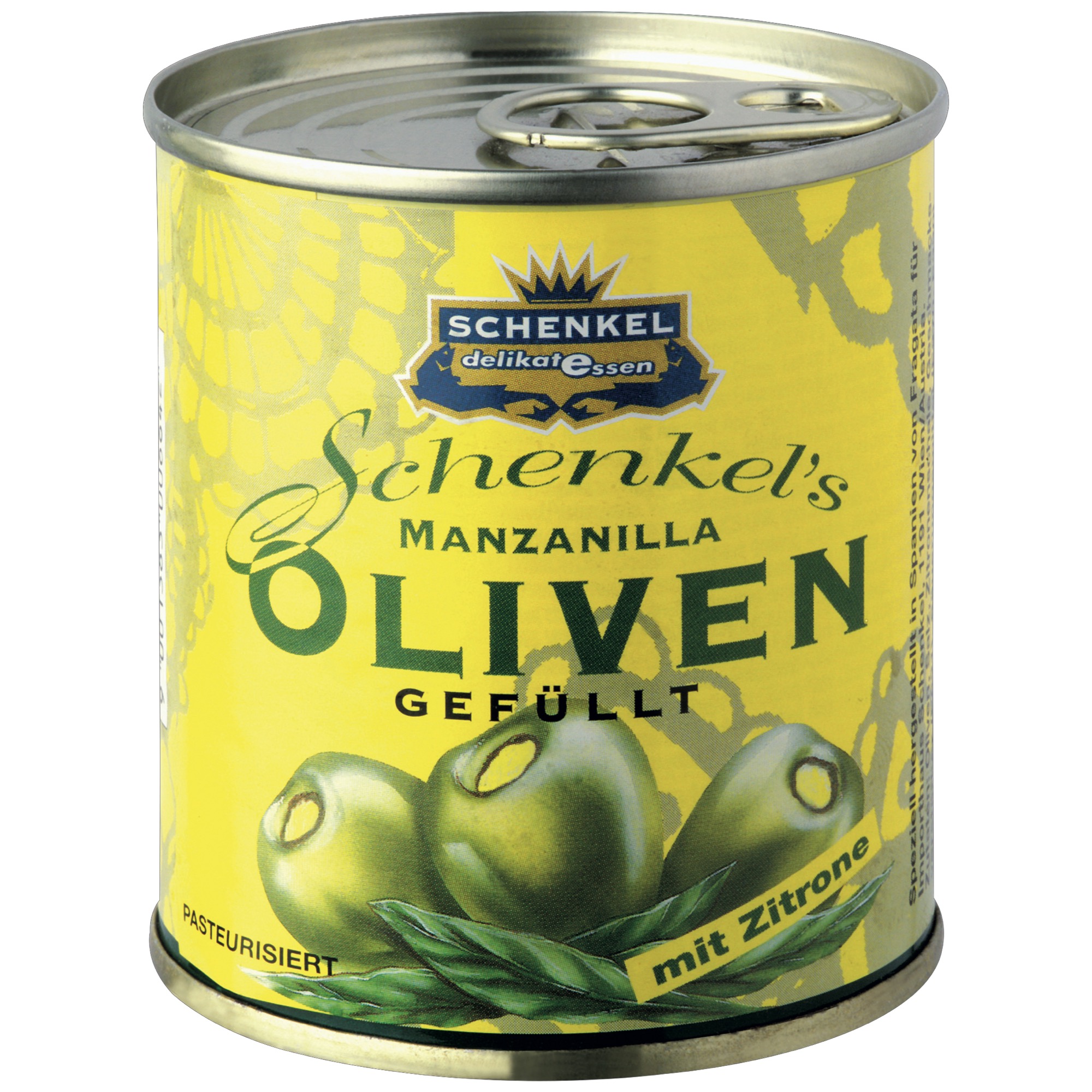 Schenkel olivy 200g s citrónom