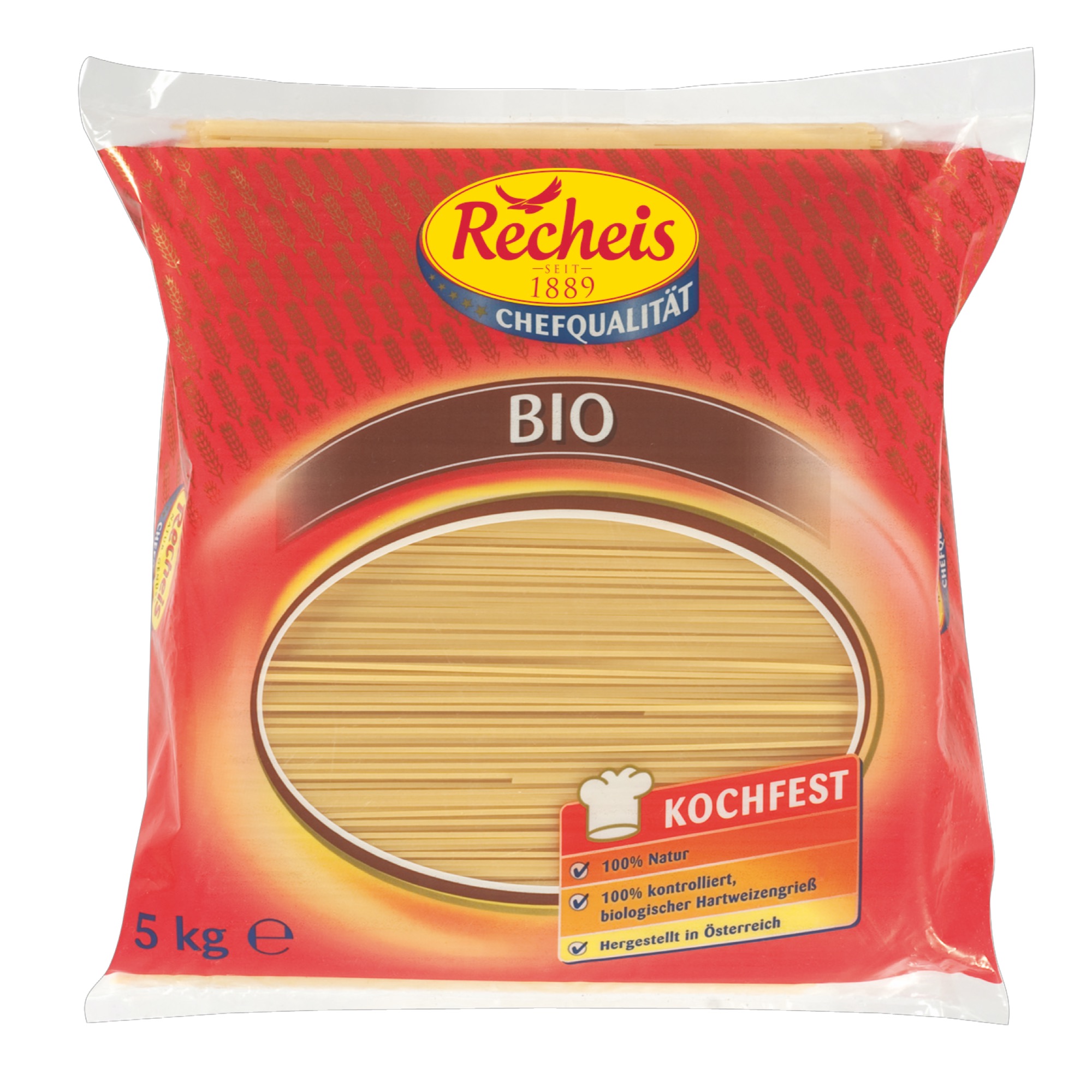 Recheis Bio cestoviny 5kg špagety