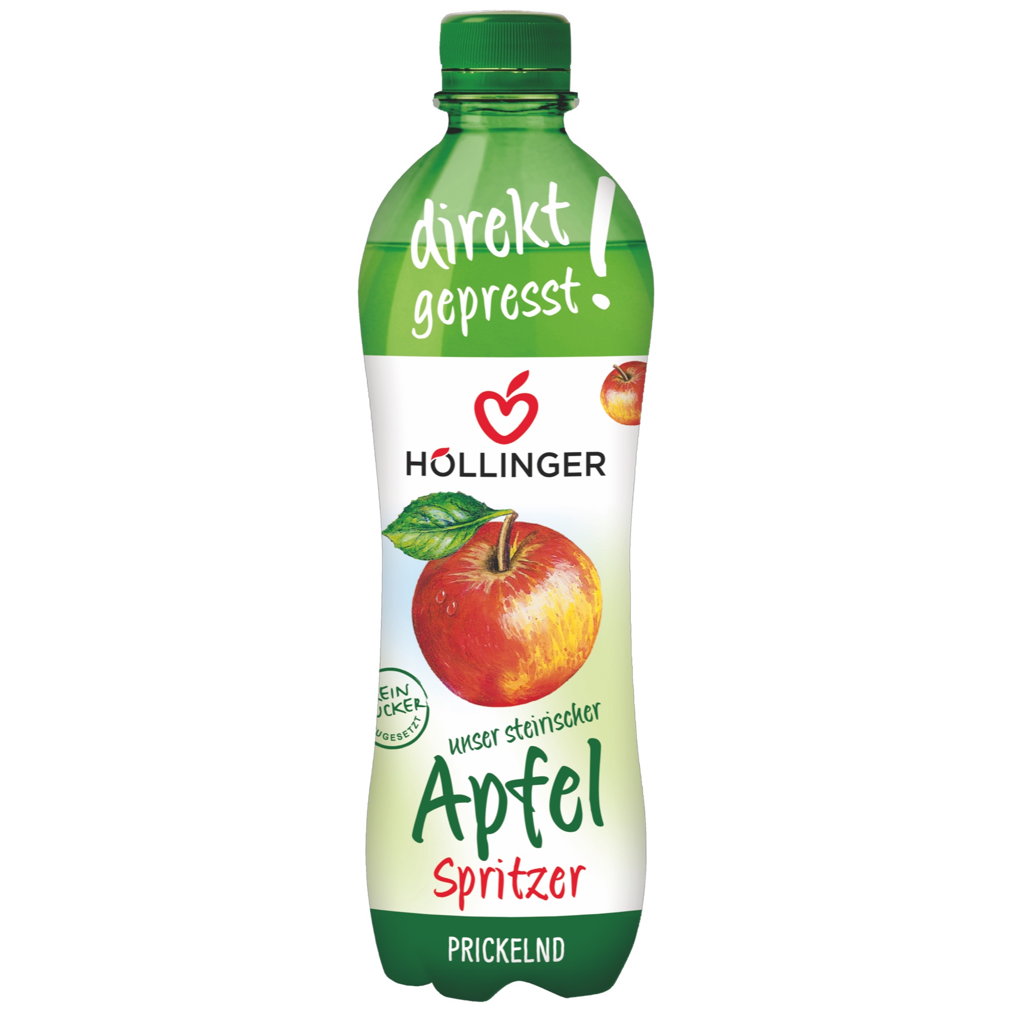 Höllinger Stei. jablk.šťava sýtená 0,5l