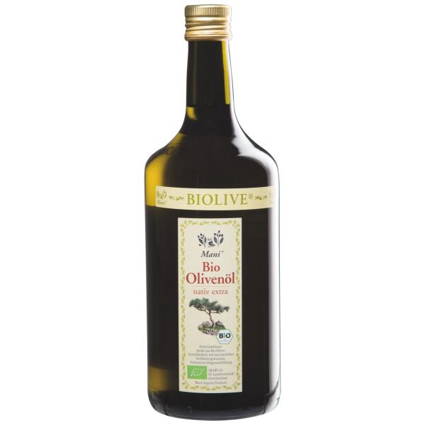 Mani Bio olivový olej nativ extra 1 l