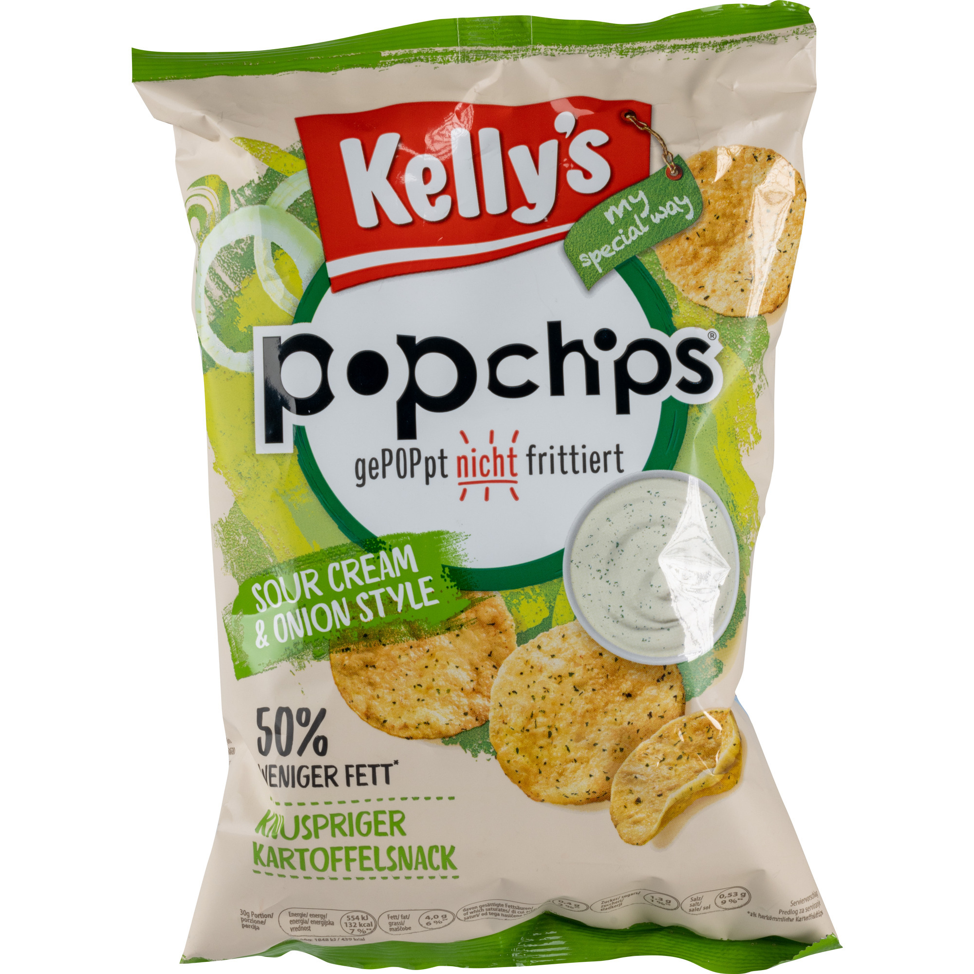 Kelly Popchips 70g, Sour Cream