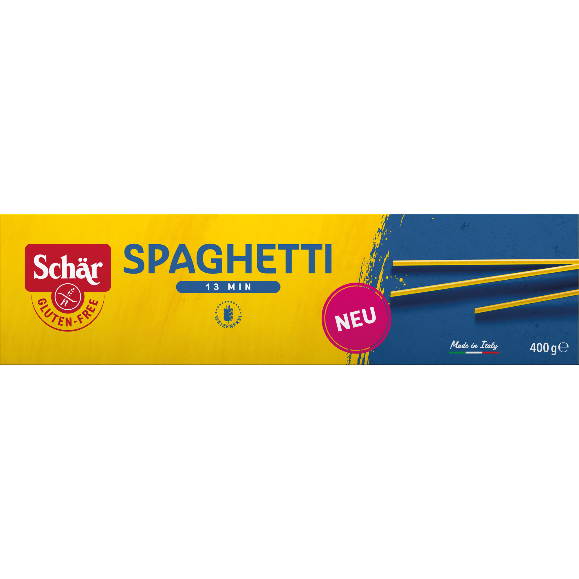Dr. Schär Pasta glutenf. 400g, Spaghetti