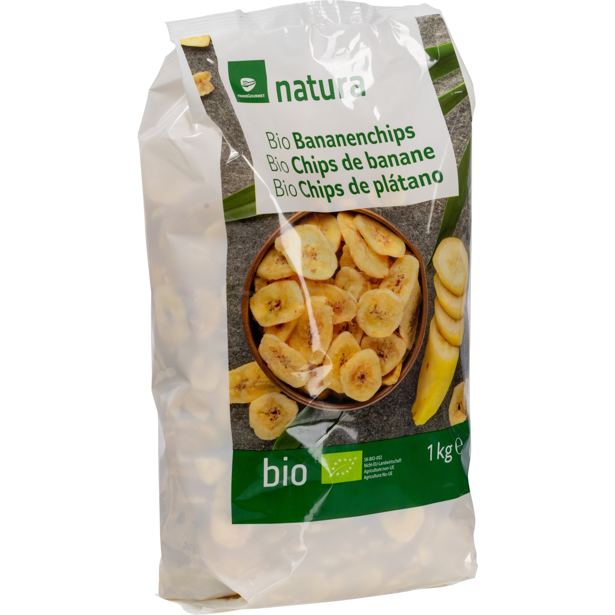 Natura Bio Bananenchips 1kg
