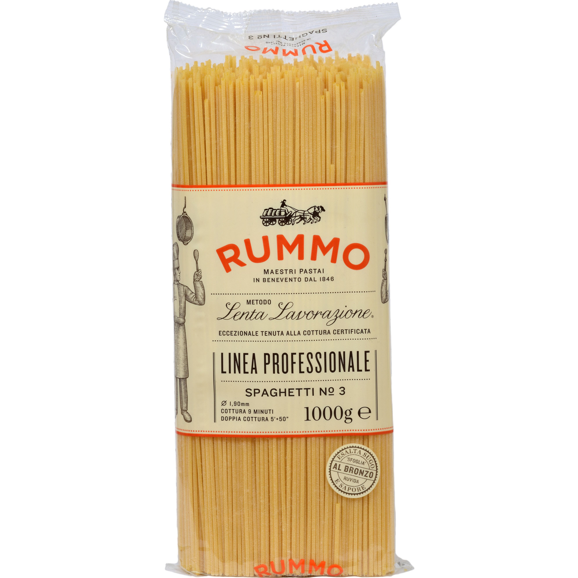 Rummo Teigware 1kg, Spaghetti Nr. 3