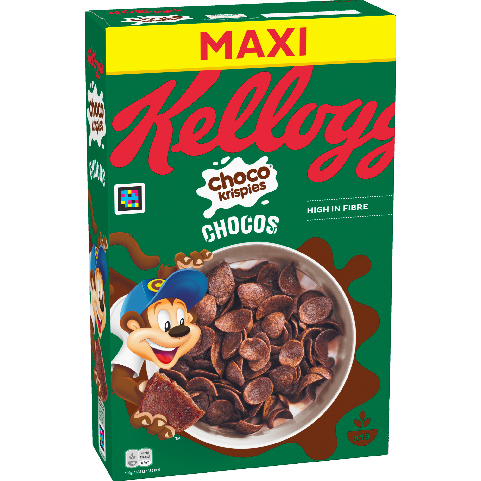 Kelloggs Choco Krispies Chocos 580g