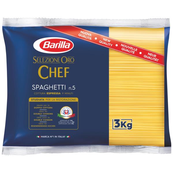 Barilla cestoviny SOC 3kg, Spaghetti