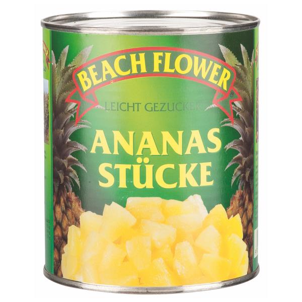 Beach Flower ananás kúsky 850ml