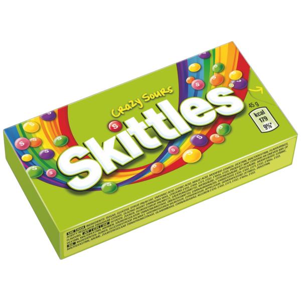Skittles 45 g, kyslé