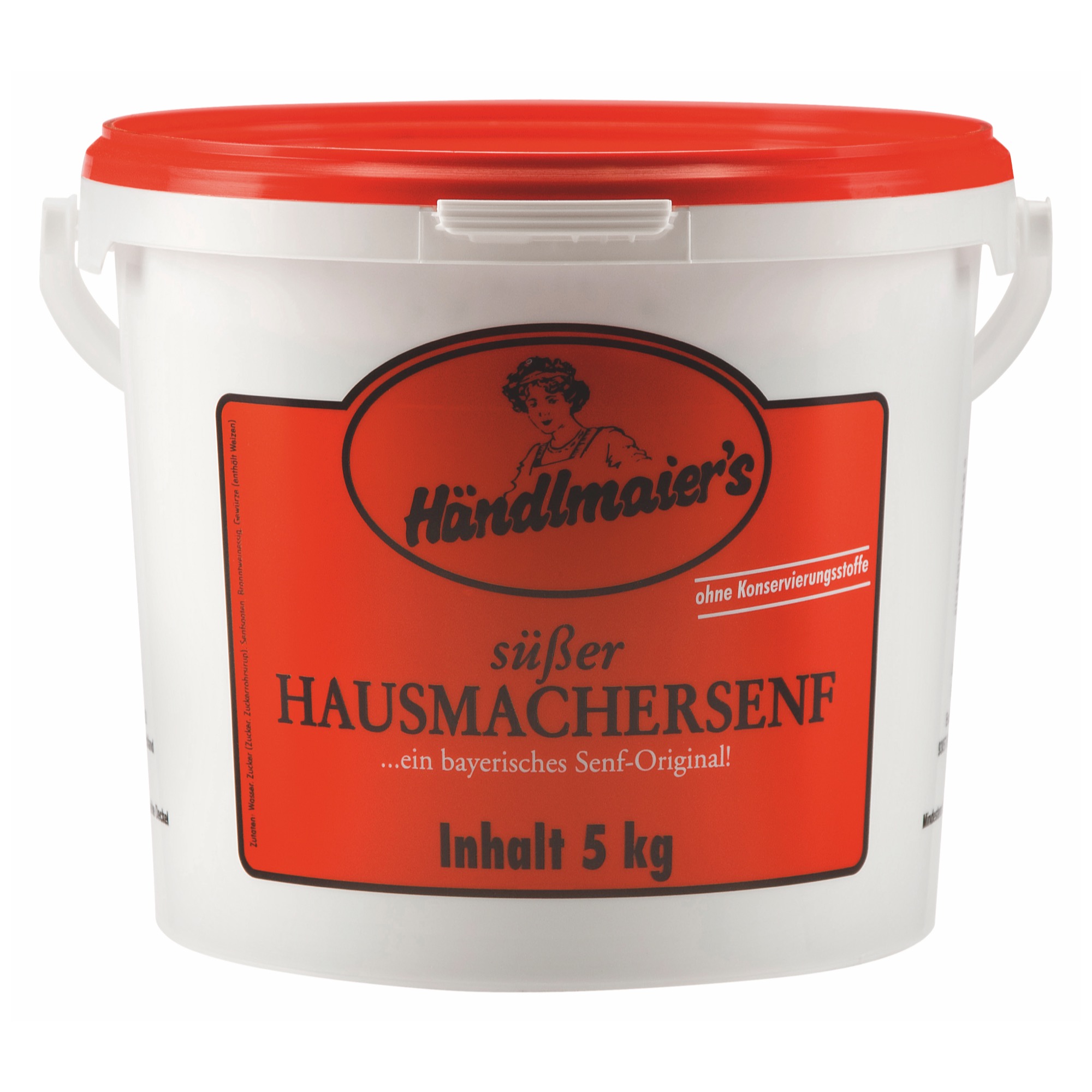 Händlmaier Hausm.horčica slad.vedro 5kg