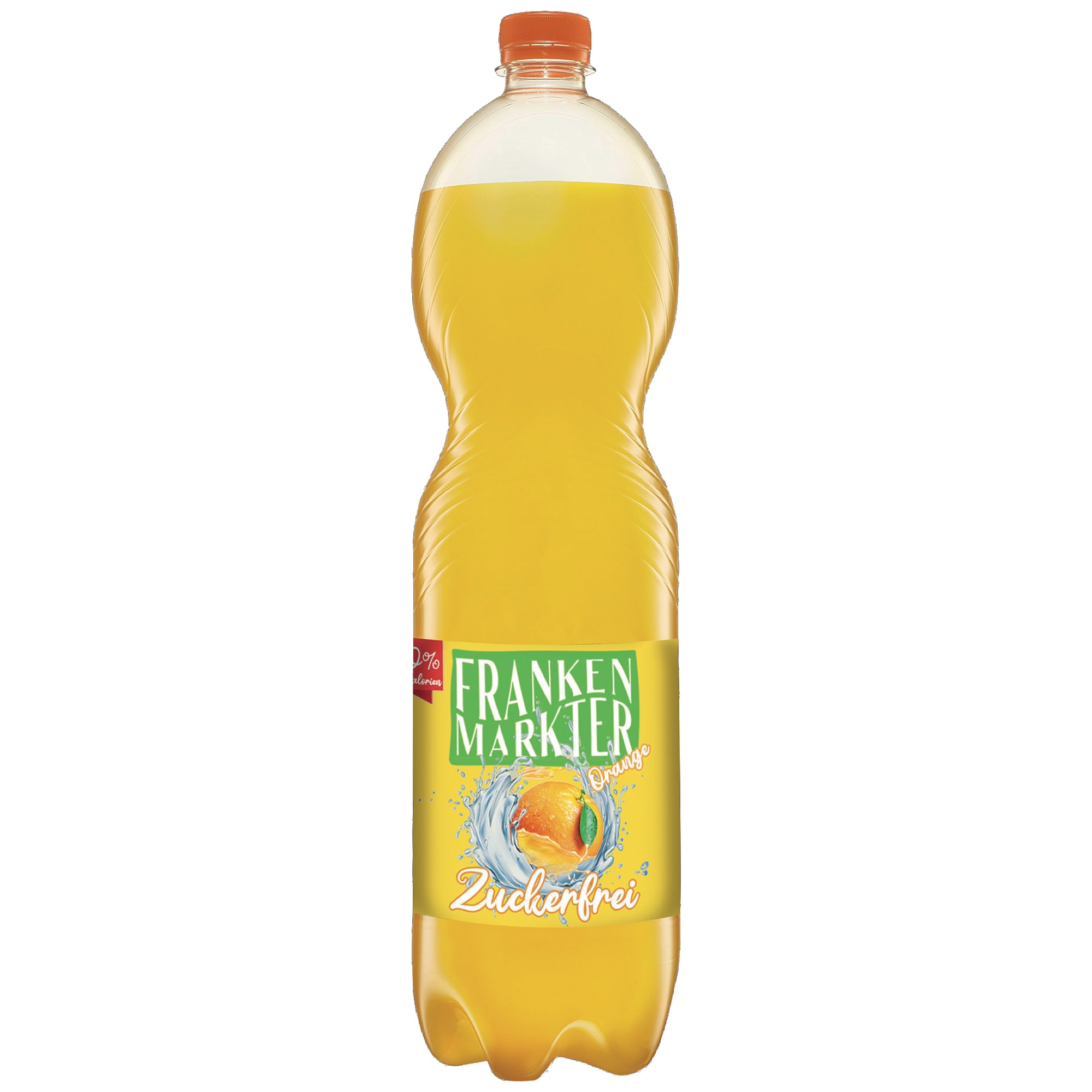 Frankenmarkter Limo PET 1,5l, pomaranč