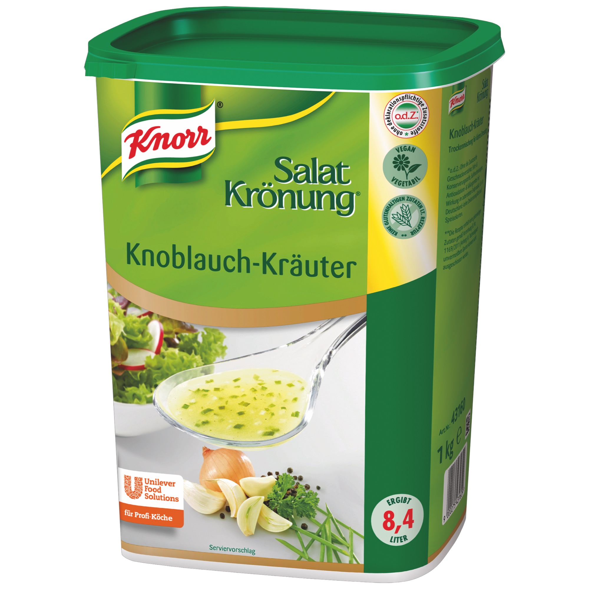 Knorr Salatkrönung 1kg, bylinky/cesnak