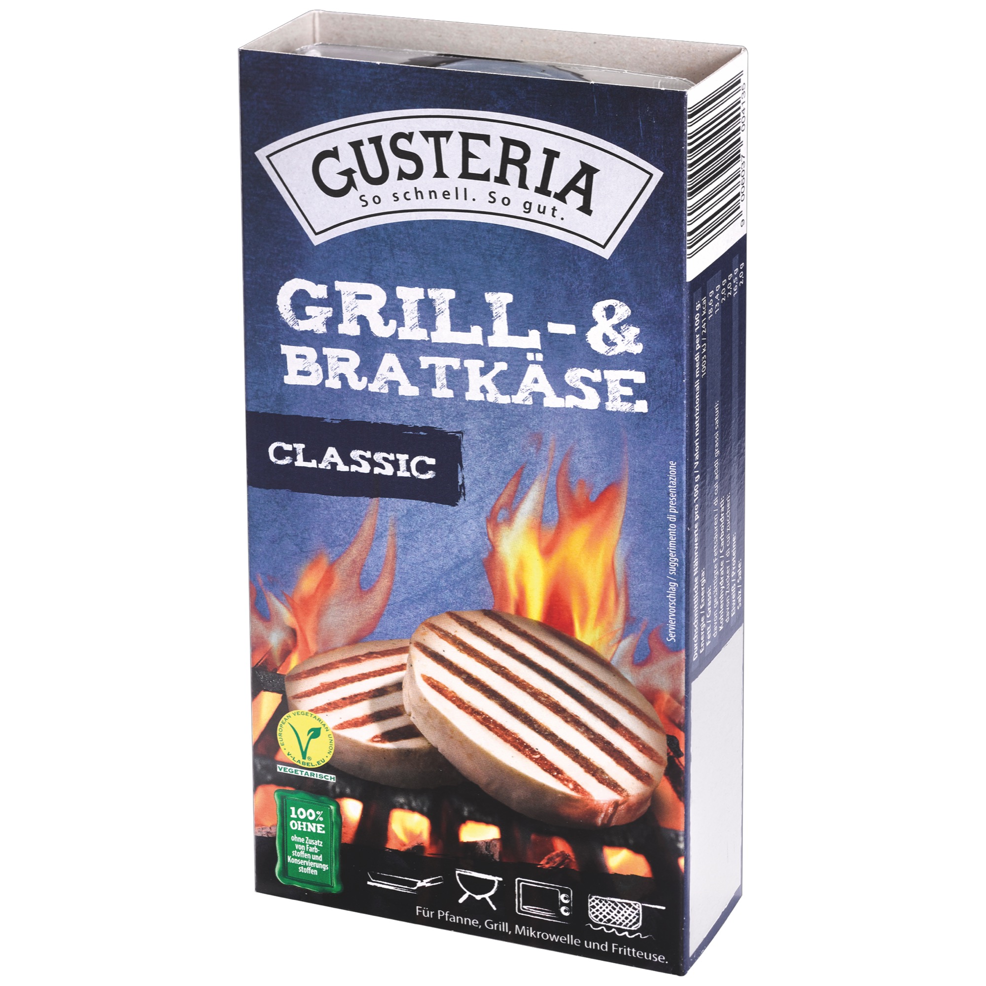 Gusteria gril.syr 70mm 250g Natur