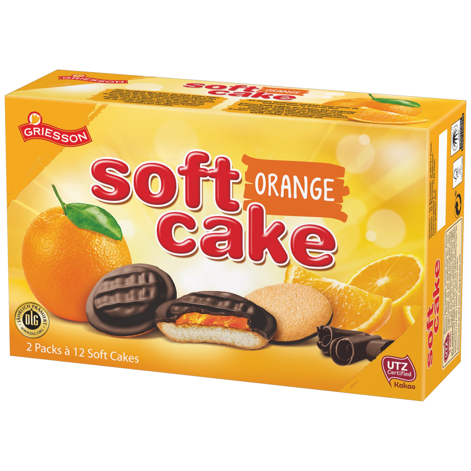 Griesson Soft Cake 300g pomaranč