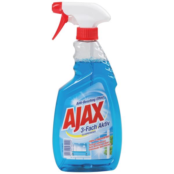 Ajax čistič na sklo 3-itý účinok 500 ml