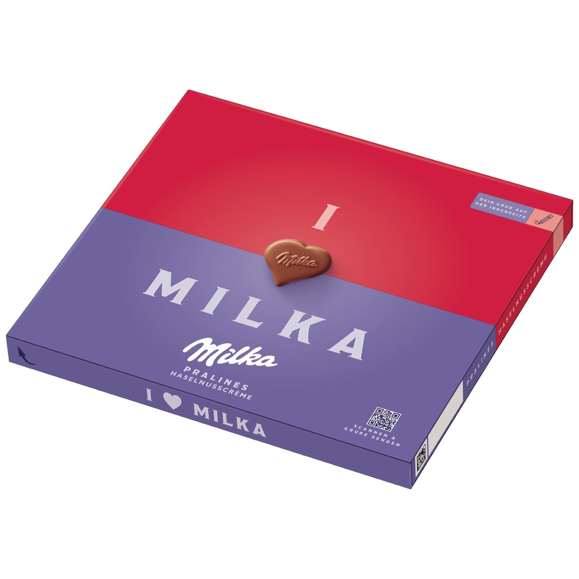 Milka I love Milka 110g, nugát