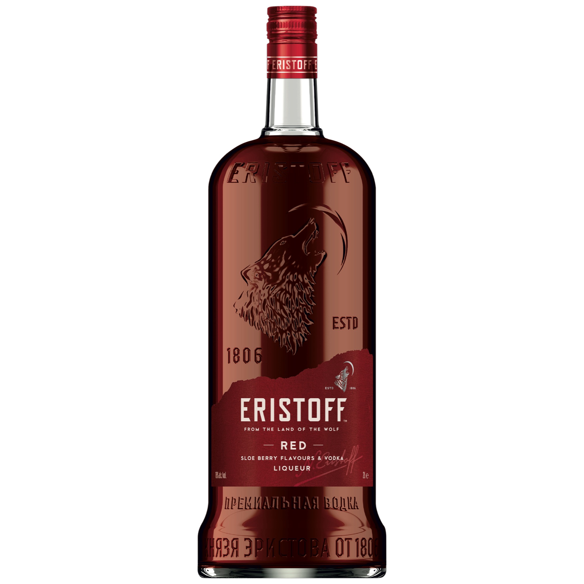 Eristoff 2l, červená