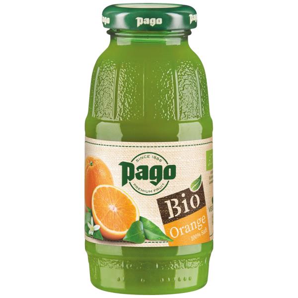Pago Bio pomaranč 100% vr.obal 0,2l