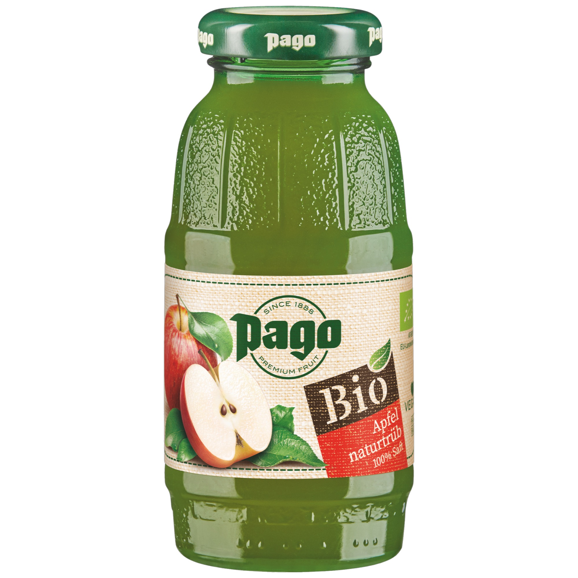 Pago Bio jablko prir.zákal 100% vr.0,2l