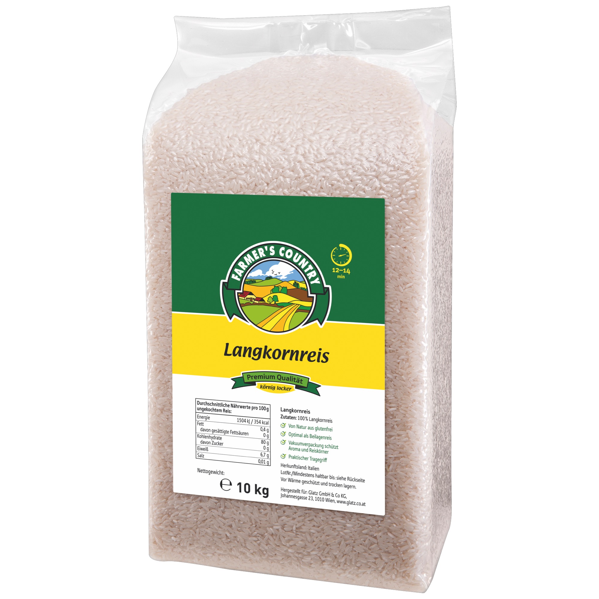Farmers Country ryža dlhozrnná 10kg