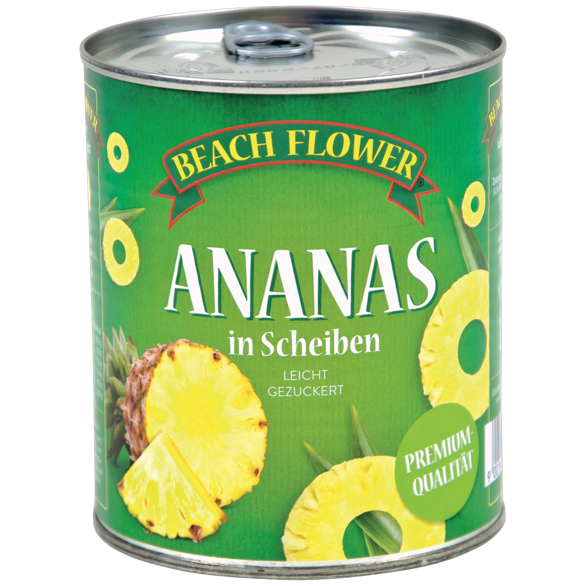 Beach Flower ananás plátky 850ml