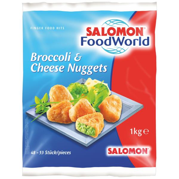 Salomon nugety brokolica/syr mraz. 1kg