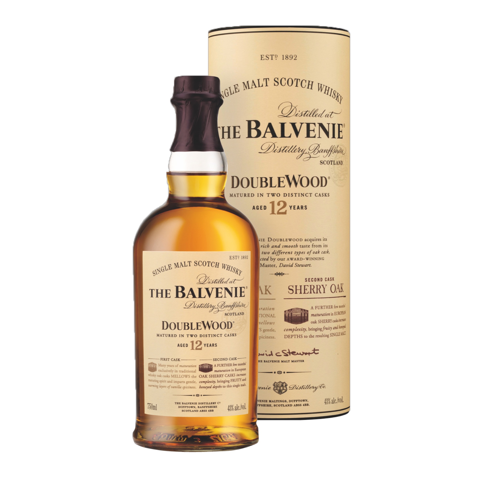 Balvenie Double Wood 12r. Scotch 0,7l